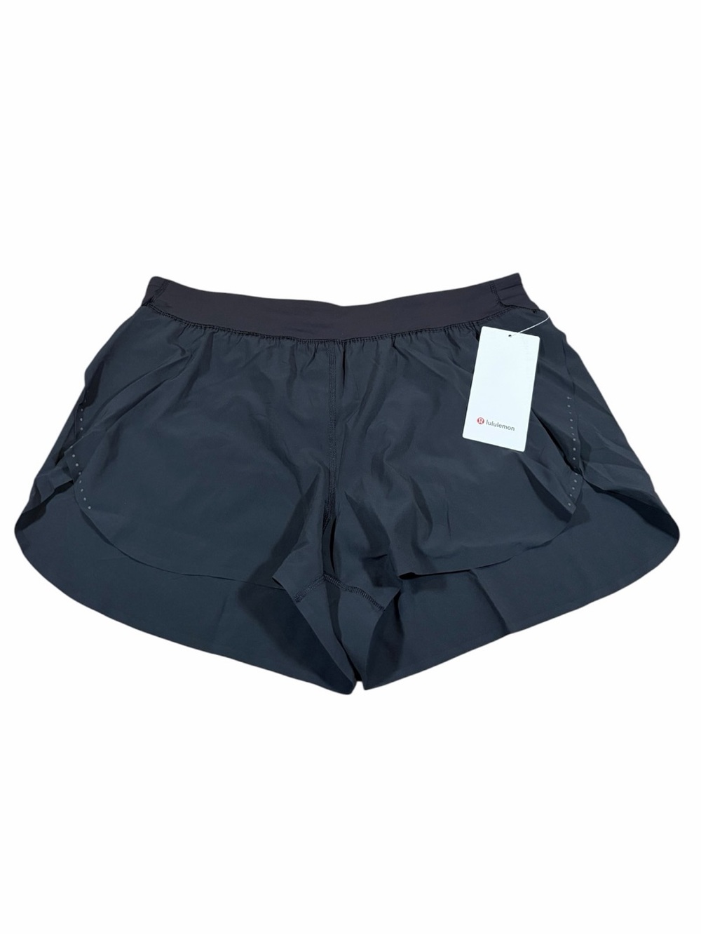 NWT Lululemon Fast & Free High-Rise Split Short 3" (Black) Size XL